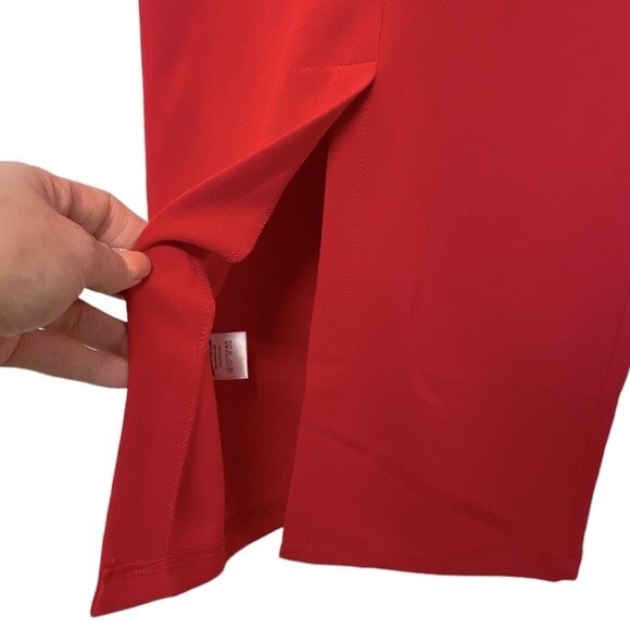 Bella Barnett Flared Sleeve Cut-Off Dress - Picture 9 of 9